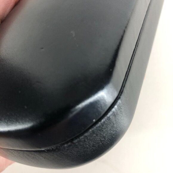 Coach Black Hard Shell Glasses Sunglass Case Black Velvet Interior Unisex - Picture 10 of 12